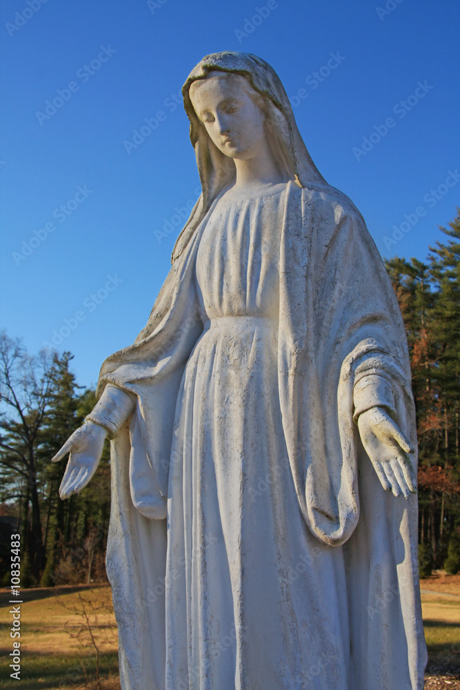 Fototapeta premium Virgin Mary Statue