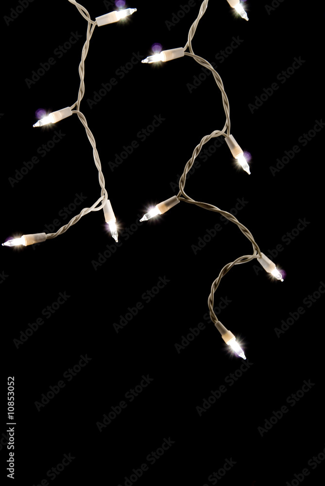 Obraz premium Icicle Christmas Lights