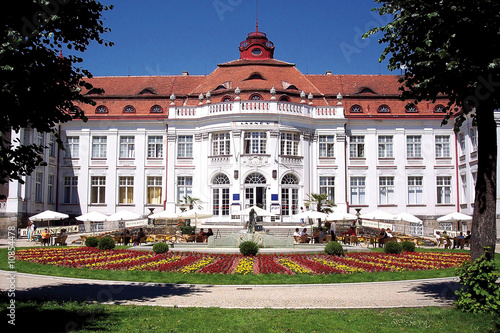 Obraz na plátne Bad V-Kolonnaden in Karlovy Vary