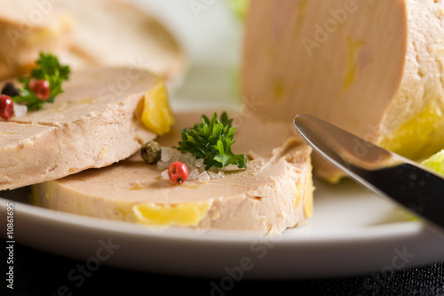 Konstfotografi Assiette de foie gras du périgord