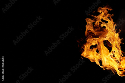 Isolated Flame