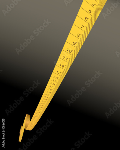 measure tape - cm - vector
