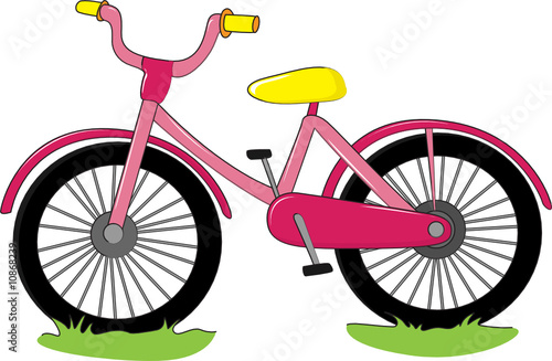 pink bike
