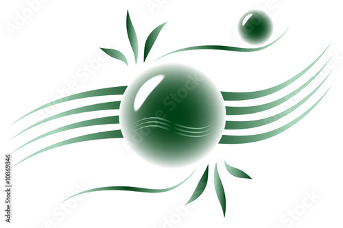 Green tea - Brochure cover