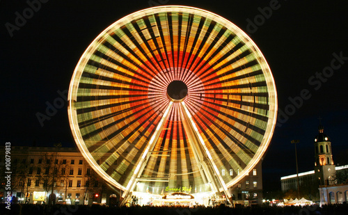 Grande roue à Lyon