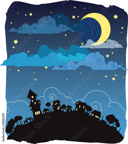 moonlit night