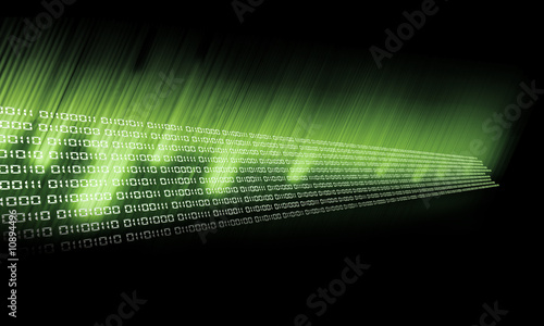 Binary Code glow