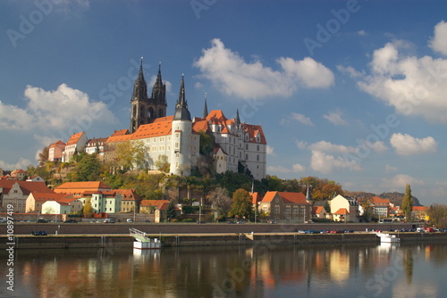view on Meissen old town