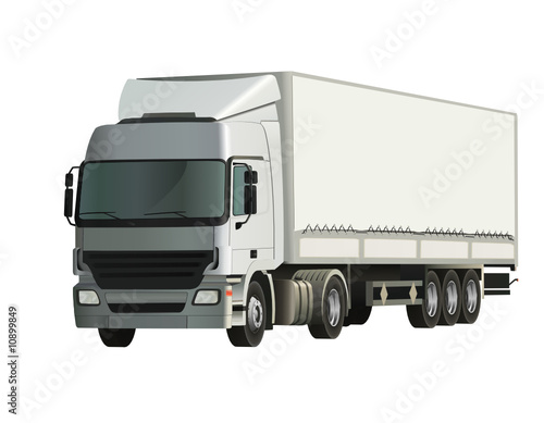 Semi-trailer truck