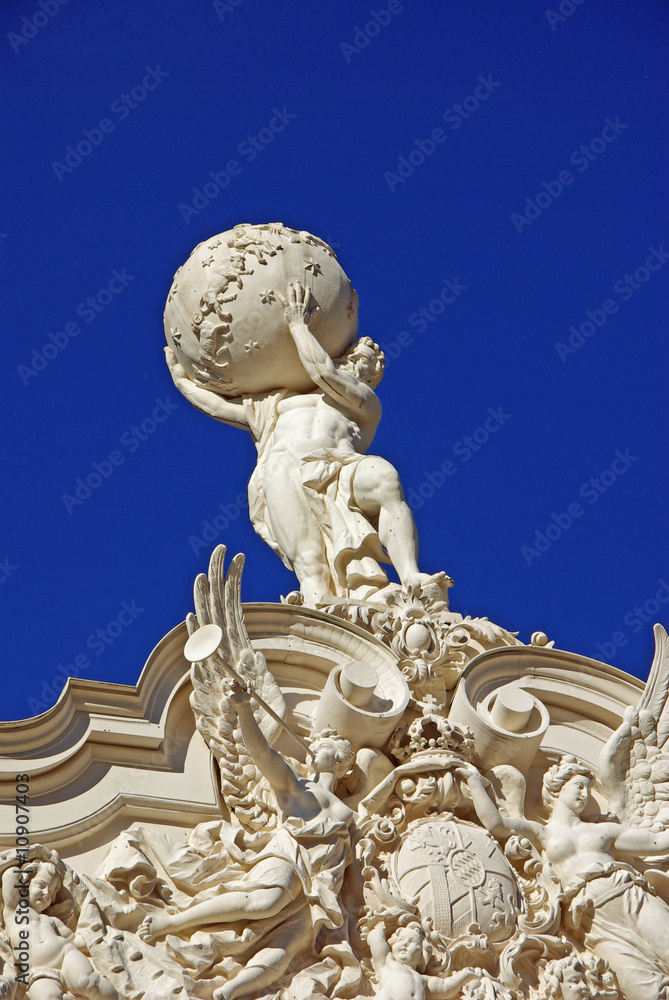 Obraz premium Wo die Götter wohnen