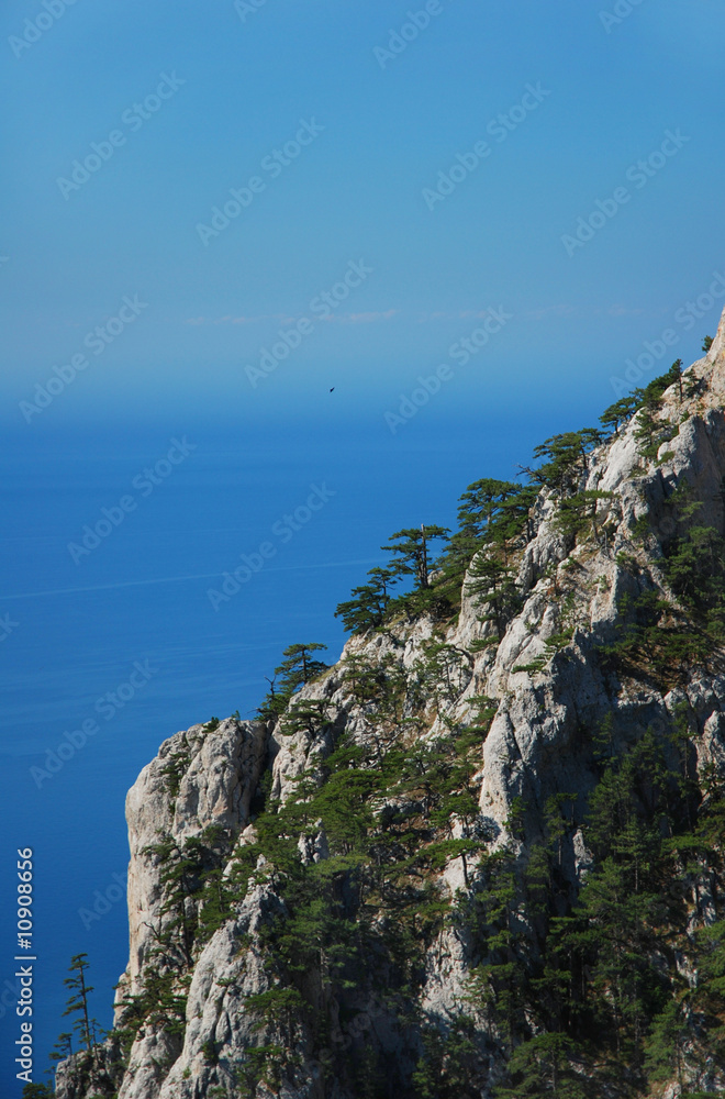 The highest rock in Crimea