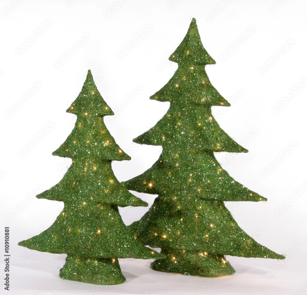 Fototapeta premium Green Christmas Tree