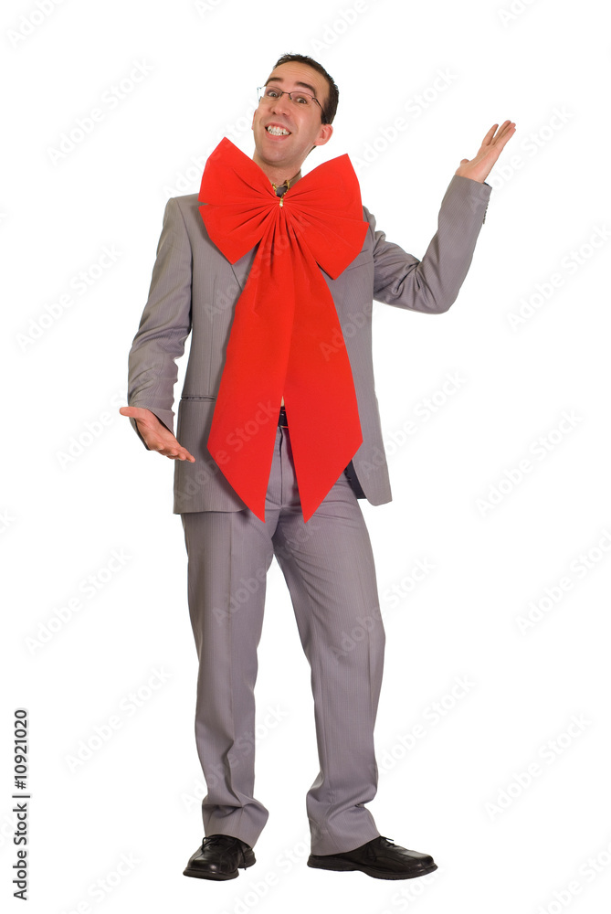 Fotografie Christmas Businessman