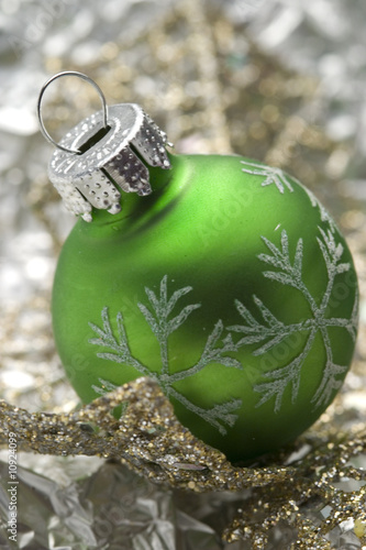 Green Xmas Ornament