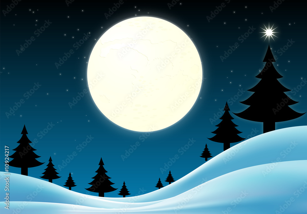 Christmas - Winter Background