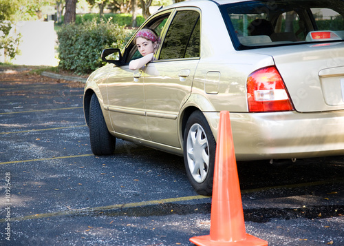 Teen Driving Test - Parking photo