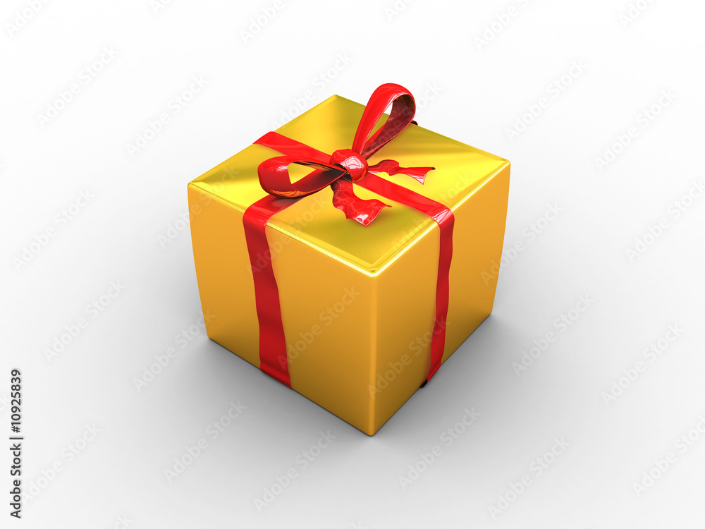 Obraz premium present box