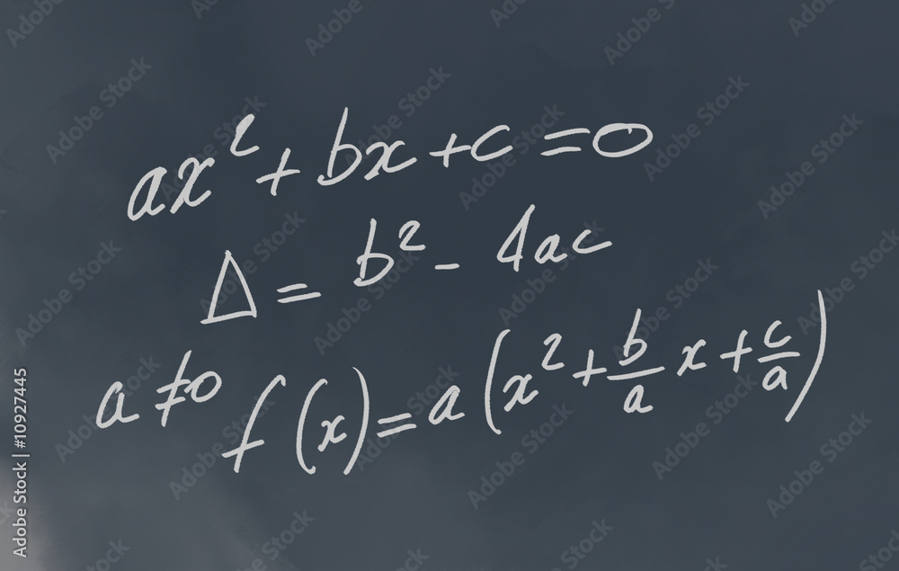 Obraz premium Math formule 01