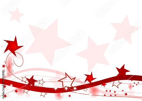 merry christmas background, red stars