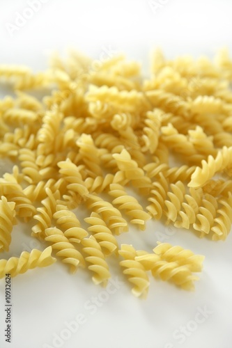 Italian spiral pasta texture