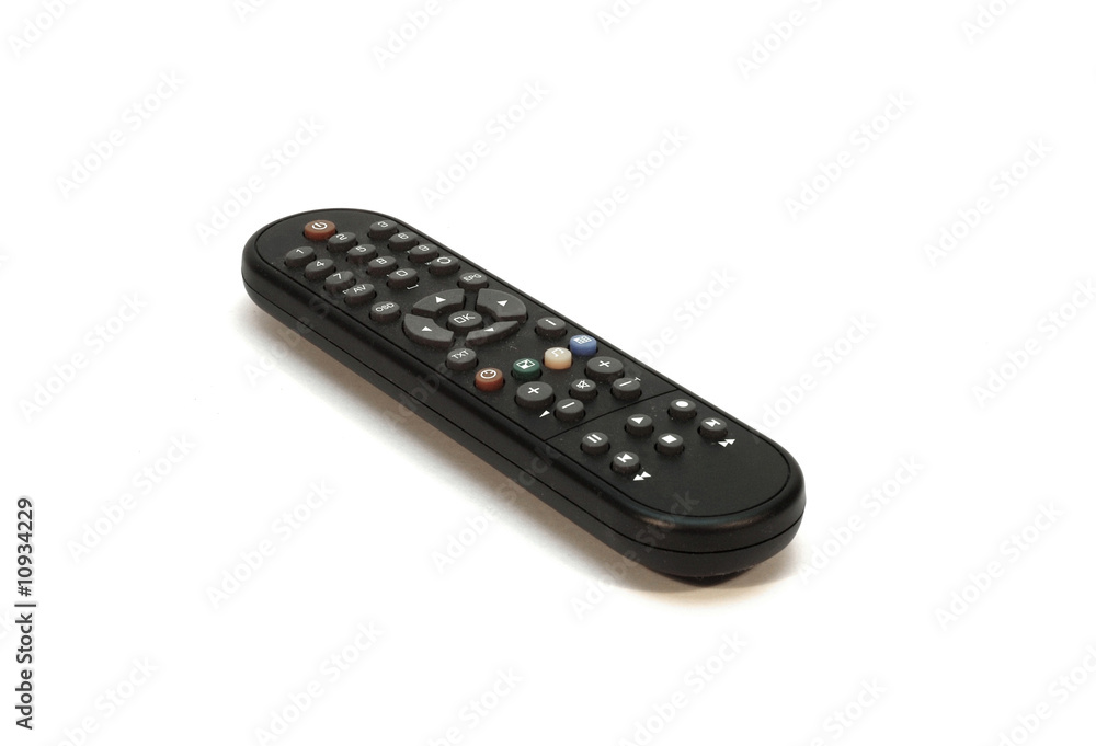 Fernbedienung für das TV Gerät isoliert Fernbedienung für das TV Gerät isoliert