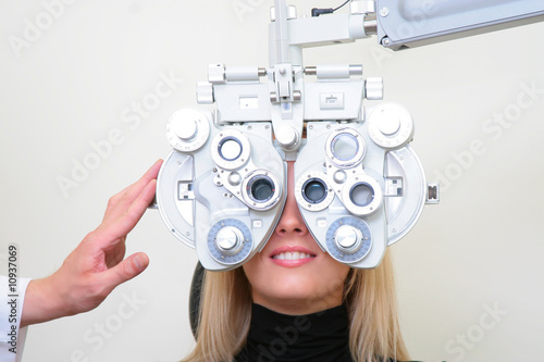 The sight testing