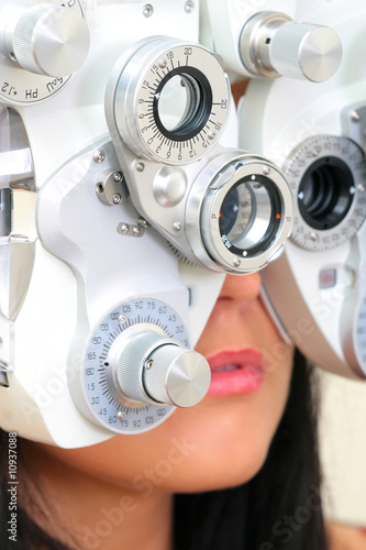 The sight testing
