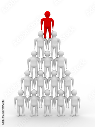 Conceptual image of teamwor...