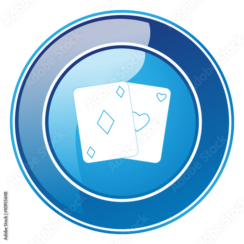 Kartenspiel - Button