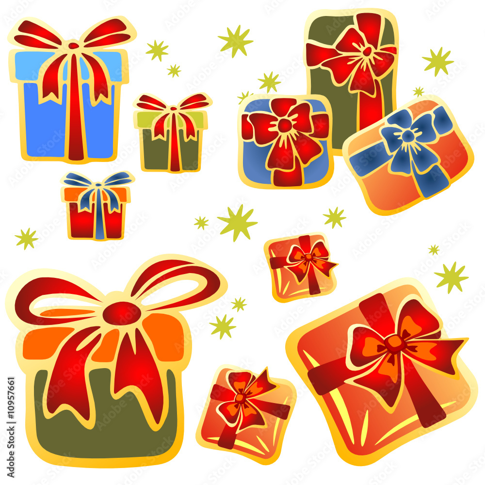 cartoon gift boxes cartoon gift boxes