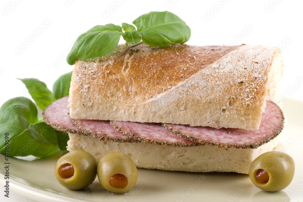 Salami Baguette
