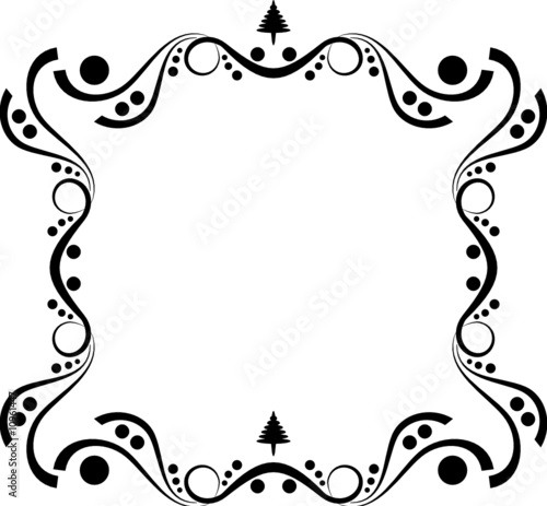 Winter elegance frame