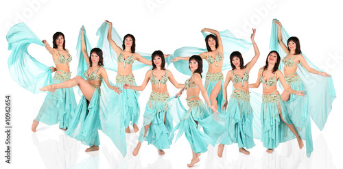 bellydance harem collage