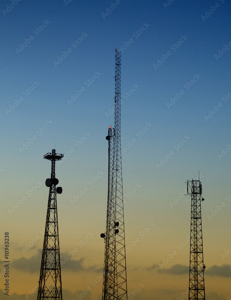 Communications masts 02 Communications masts 02