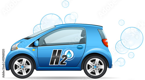 Voiture fonctionnant à l'hydrogène