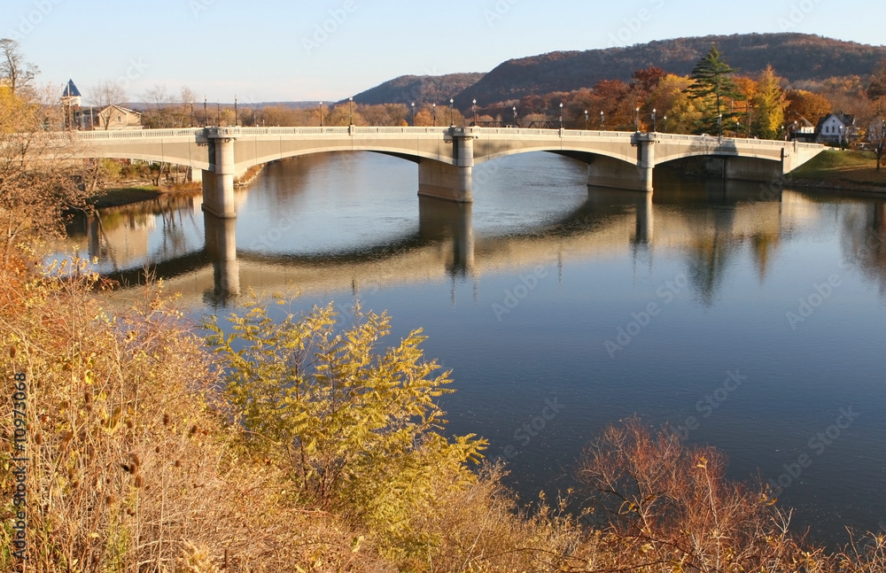 autumn bridge