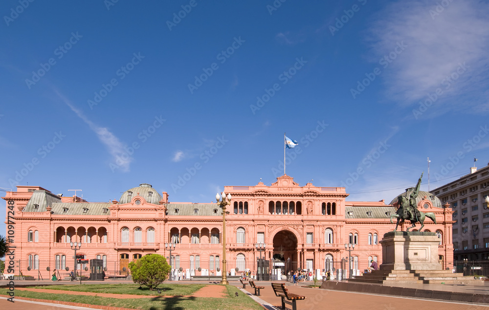 Casa Rosada (Pink House) Presidential Palace of Argentina