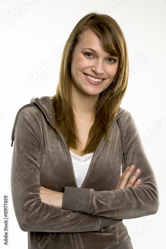 young happy woman