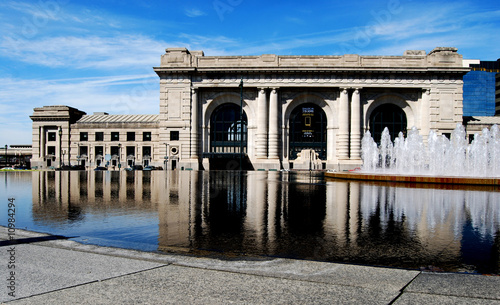 Union Station Front Downtown Kansas photo