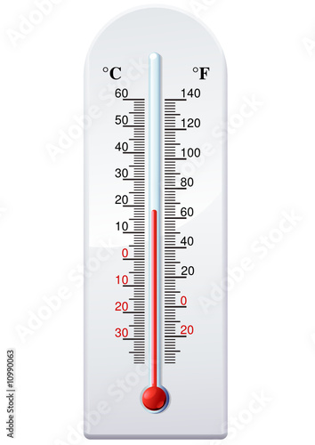 Thermomètre à alcool (détouré)