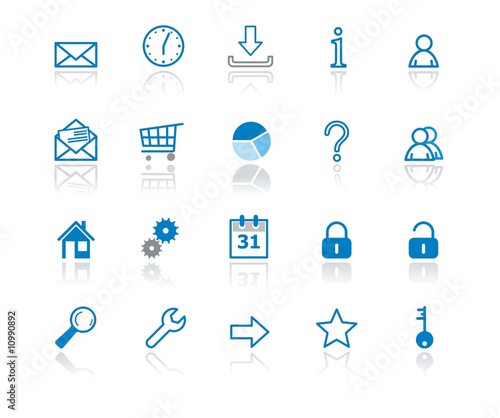 Web icons set