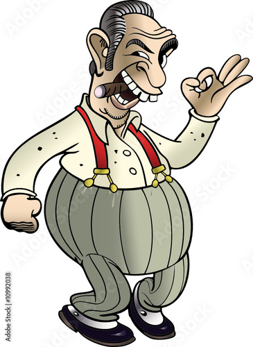 mafia boss cartoon