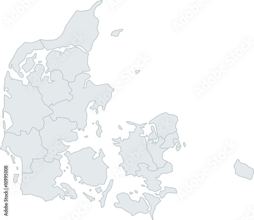 Karte Dänemark
