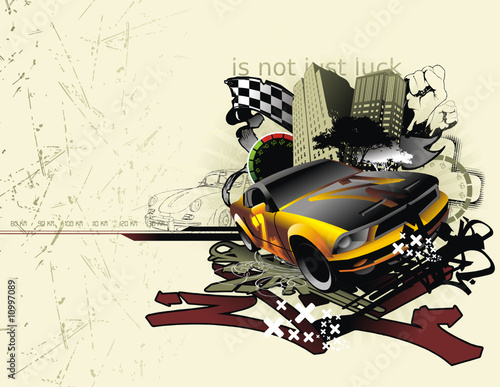 Car vector composition