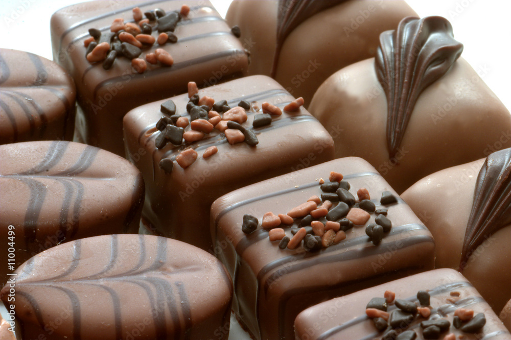 Obraz premium Viele Pralinen