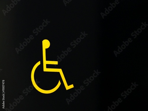 wheel chair access sign