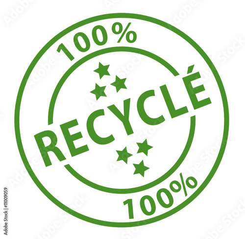 Tampon "100% Recyclé"