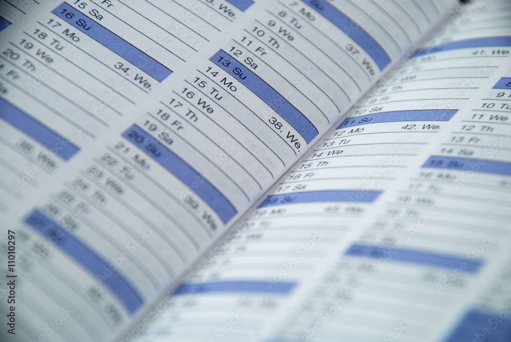 Obraz premium daily planner