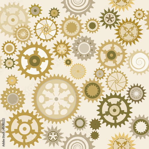 Clock cogwheels pattern 1.3