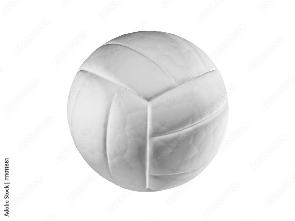 volley ball isolated on white